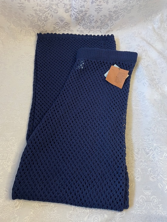 Shade & Shore Other - NWT Shade & Shore Navy Open-Weave swim Wrap pants. Size L 10/12